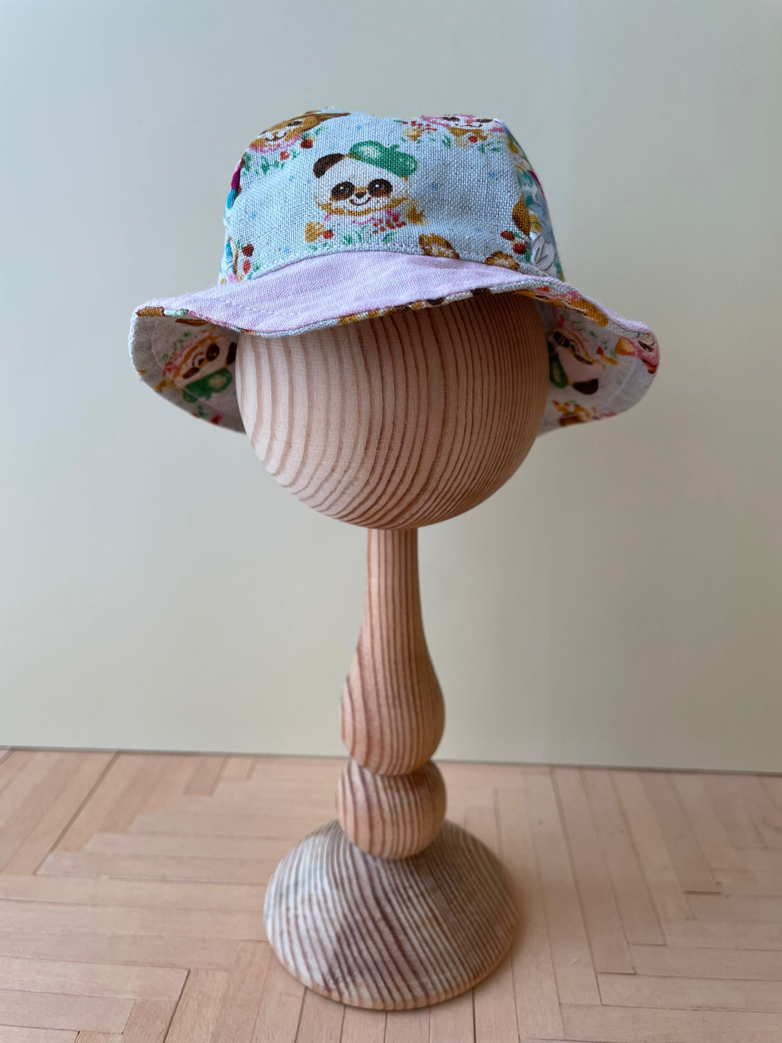 [AHT60b] Mui Summer Hat 花花動物 / Floral animal ♡♡ AMMC size ♡♡